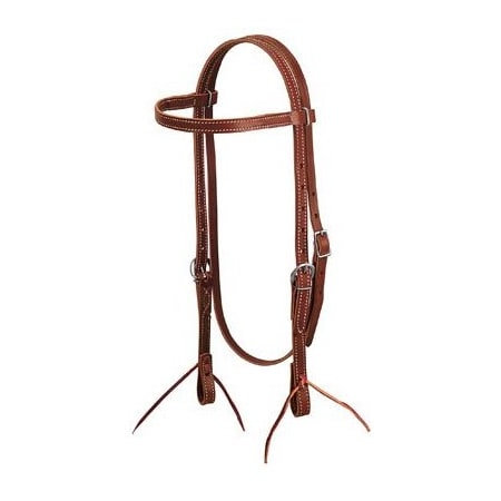 Weaver Leather 58 BRN LTHR Headstall 10-0335